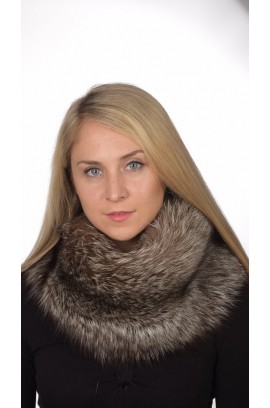 Silver Fox Fur Neck Warmer